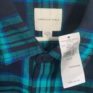 American Eagle Plaid Flannel